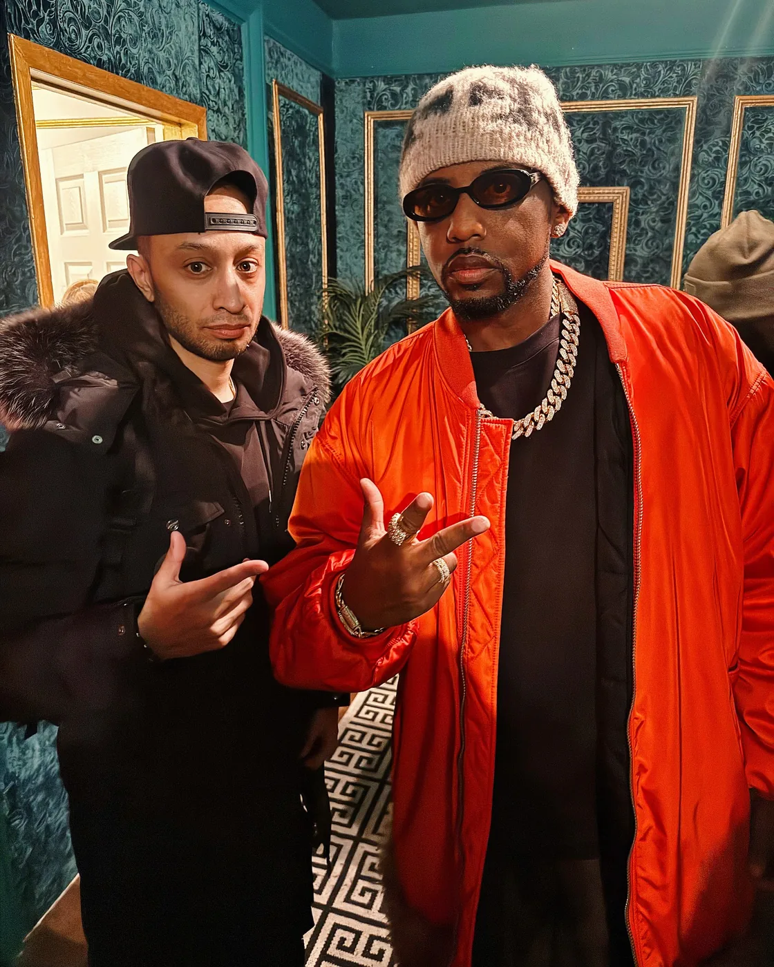 DJ Firestarr with Fabolous